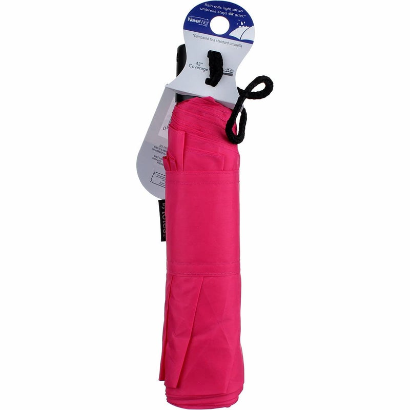 Totes Totes Manual Umbrella Large Nylon Steel Asstd Colors  - Image 4