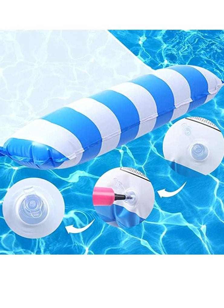 Soofam Multi-Purpose 4-in-1 Water Floating Chair Rafts (Saddle, Lounge Chair, Hammock, Drifter) for Swimming Pool  Beach And Water Amusement Park  - Image 5