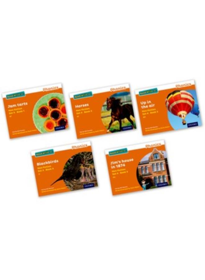 Read Write Inc. Phonics: Orange Set 4 Non-fiction books (Mixed Pack of 5)