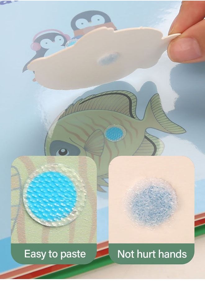 GROIC - Quiet Book for Toddlers, 2022 New Montessori Interactive Felt Quiet Book for Toddlers 2-6, 10 Pages Educational Toy Travel Toy for Boys Girls, Preschool Learning, Animal Theme - Image 1