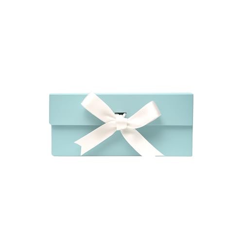 Boxotica Mint Green Small Gift Box – Foldable Rigid Hamper with Ribbon & Greeting Card | 23.5×17×10 cm Reusable Keepsake Box for Jewelry, Chocolates, Weddings, Birthdays, Bridesmaid Proposals - Image 5