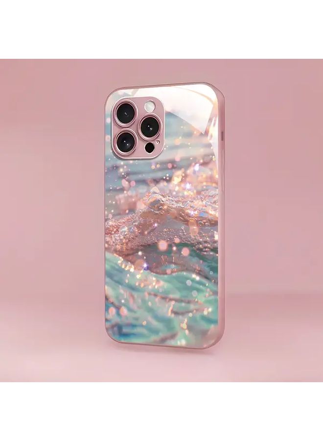 غطاء زجاجي مقوى متعدد الألوان لهاتف iPhone 17 Pro Max لحماية من الخدوش - Image 4