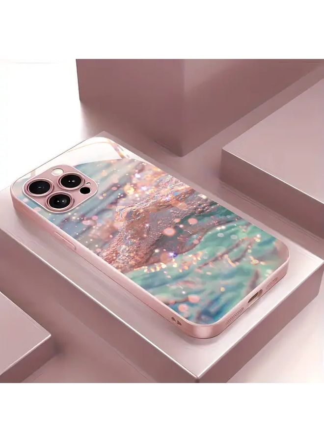 غطاء زجاجي مقوى متعدد الألوان لهاتف iPhone 17 Pro Max لحماية من الخدوش - Image 1