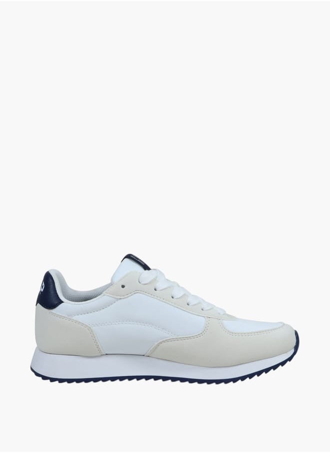 GAP - Men's Logo Detail Sneakers with Lace-Up Closure - Image 1