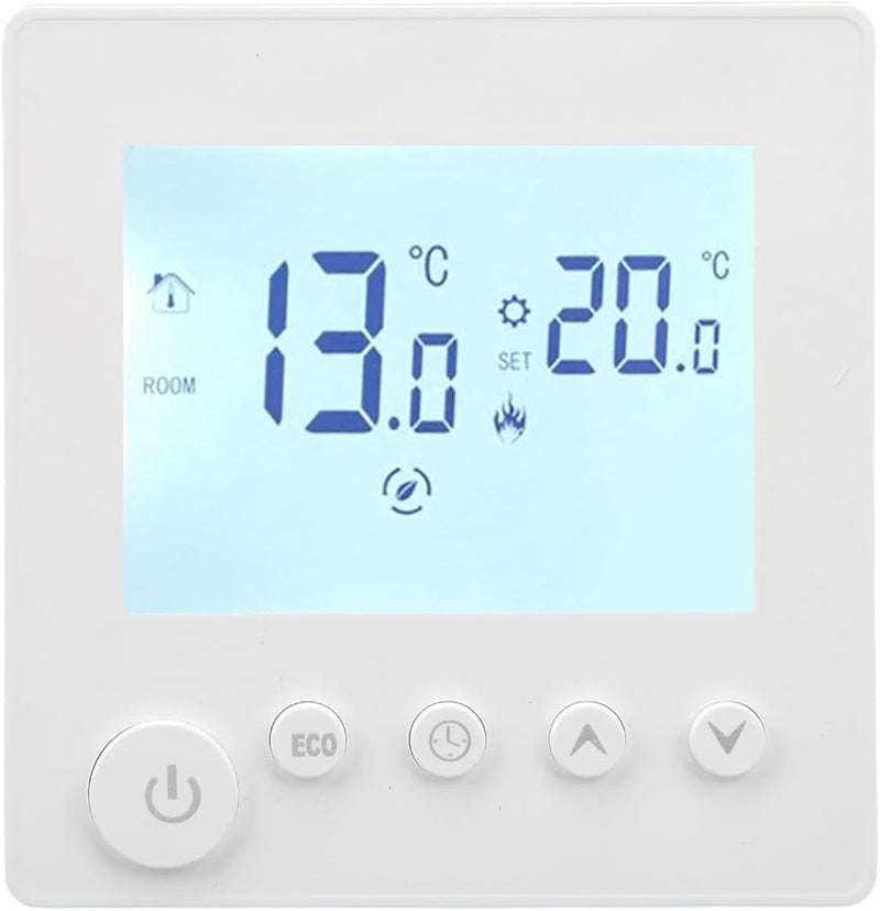 Programmable Thermostat LCD Touchscreen Temperature Controller With Remote Sensor No WiFi - Image 5