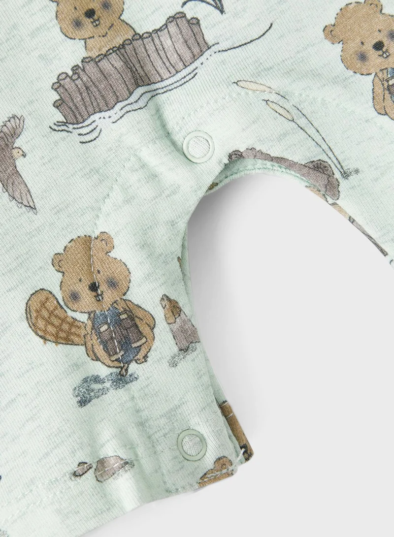 NAME IT Infant Graphic Rompers