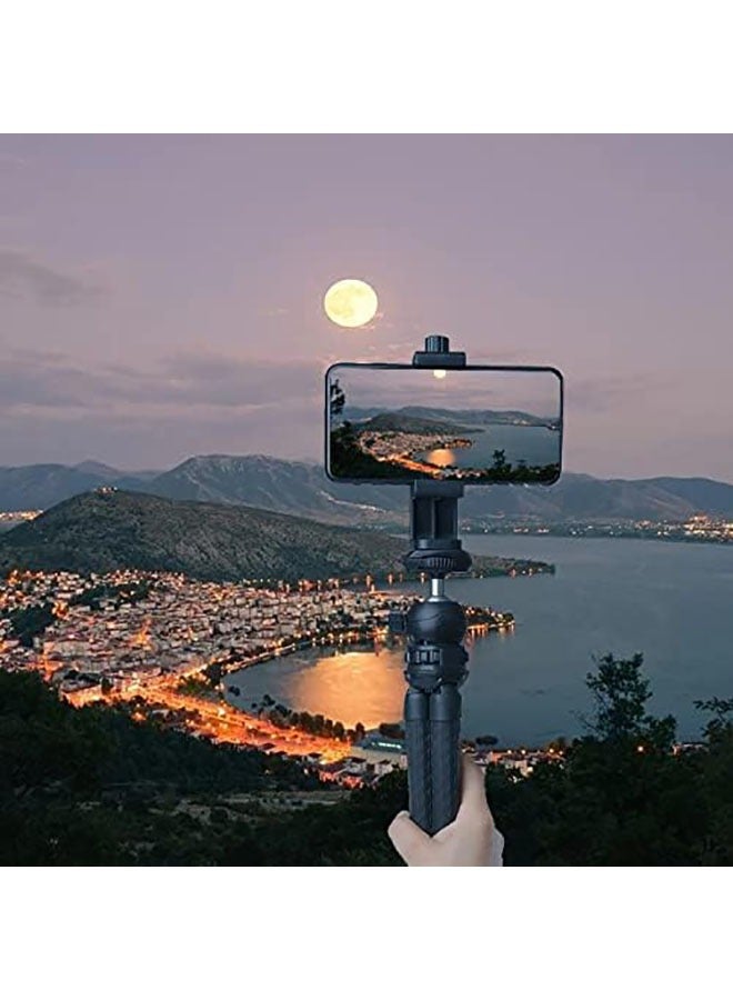 Arabest Mini Flexible Tripod with Bluetooth Remote Control – Desk Stand for Video Shooting, Mobile Phone Holder for Professional Photography, Compact and Portable Stand - Image 5