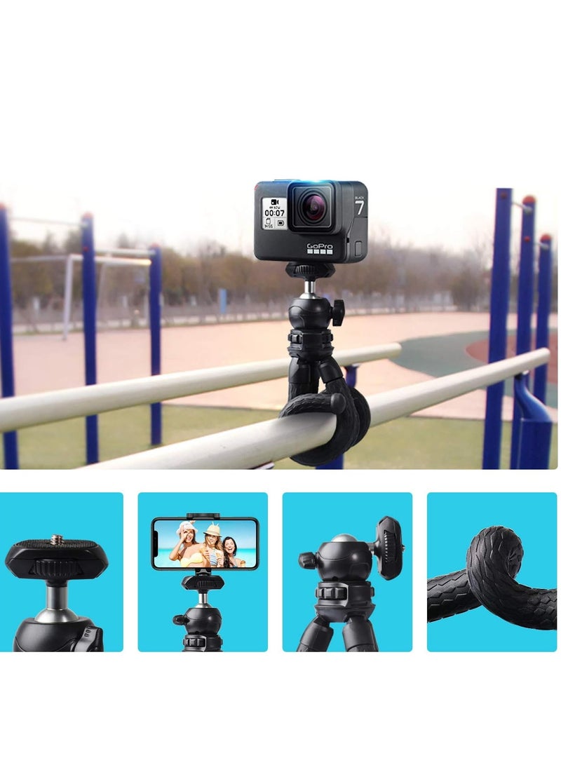 Arabest Mini Flexible Tripod with Bluetooth Remote Control – Desk Stand for Video Shooting, Mobile Phone Holder for Professional Photography, Compact and Portable Stand - Image 2