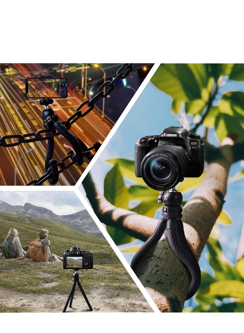 Arabest Mini Flexible Tripod with Bluetooth Remote Control – Desk Stand for Video Shooting, Mobile Phone Holder for Professional Photography, Compact and Portable Stand - Image 4