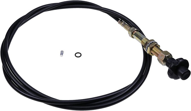 DVPARTS 10FT Heavy Duty Vernier Locking Throttle Cable 55204 VCGTX10 Truck Equipment - Image 3