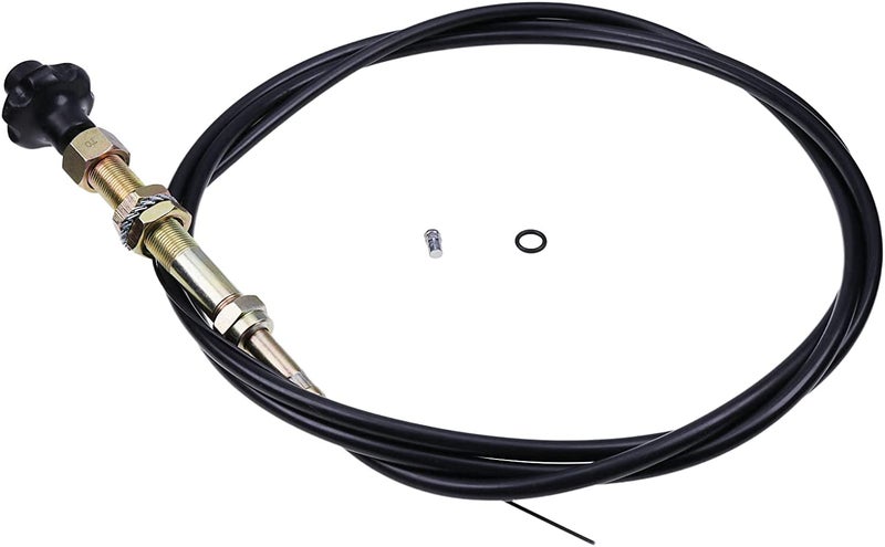 DVPARTS 10FT Heavy Duty Vernier Locking Throttle Cable 55204 VCGTX10 Truck Equipment - Image 2