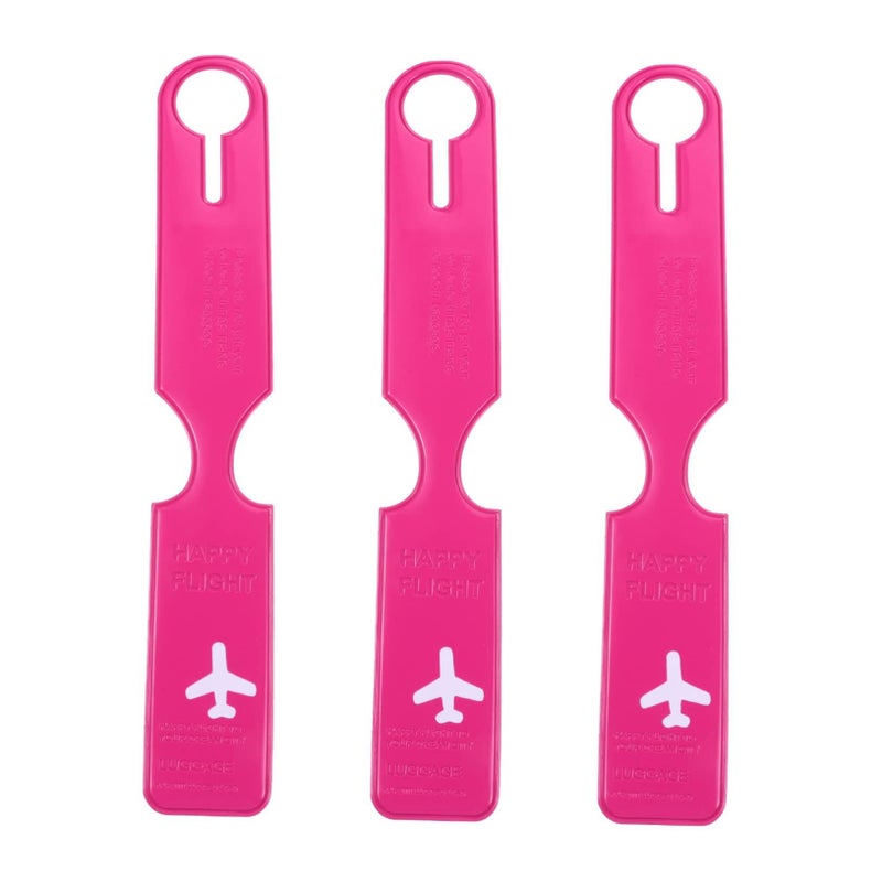 Homoyoyo 3pcs Toddler Luggage Tags Cute Strap for Easy Bag Identification - Image 2