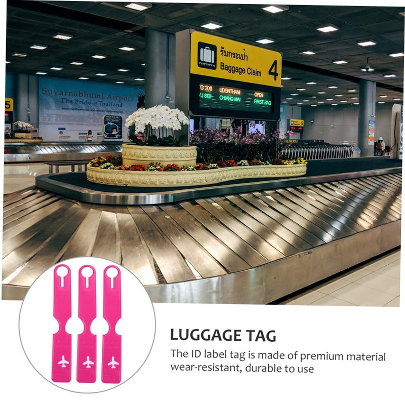 Homoyoyo 3pcs Toddler Luggage Tags Cute Strap for Easy Bag Identification - Image 4