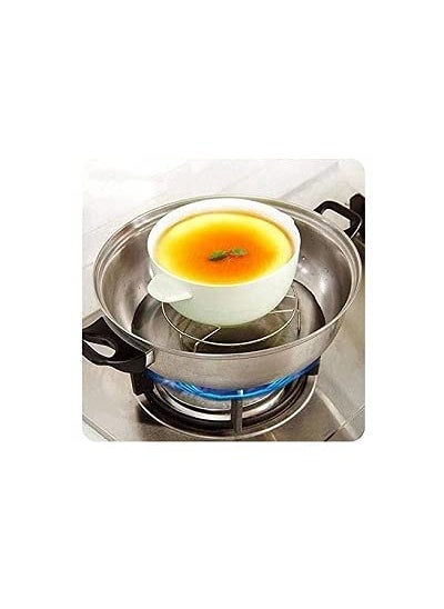 Pass Pass PASSPASS Kitchen Cooking Pot Steaming Tray Stand Stainless Steel Round Cooker Steamer Rack Stand  - Image 2