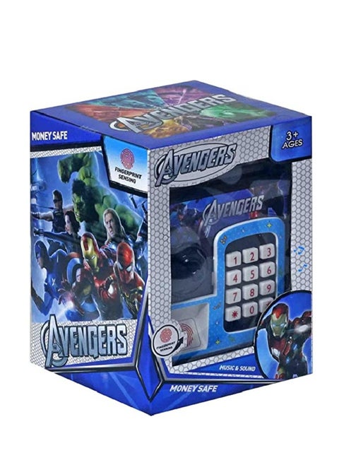 Avengers Safe Box ATM Toy With Fingerprint Lock