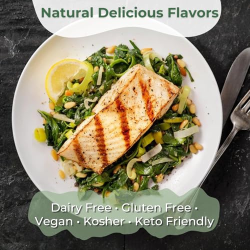 Walden Farms Caesar Dressing – Low Carb, Calorie-Free, Gluten-Free, Keto-Friendly, Sugar-Free, Fat-Free, Dairy-Free Creamy Caesar Flavor – 12 oz Bottle - Image 3