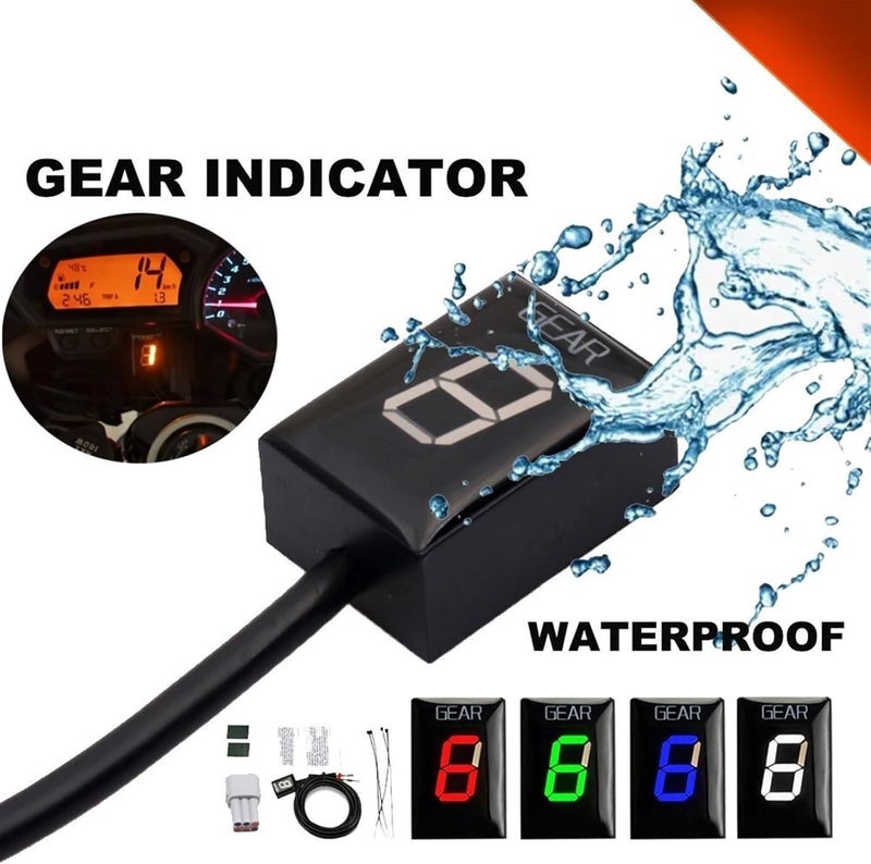 DEMULAX Motorcycle Gear Indicator for Suzuki Models - Image 2