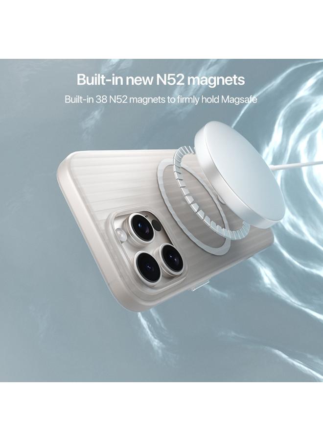 S-TOP Case For iPhone 14 Plus PC Corrugated MagSafe Phone Case - Image 4