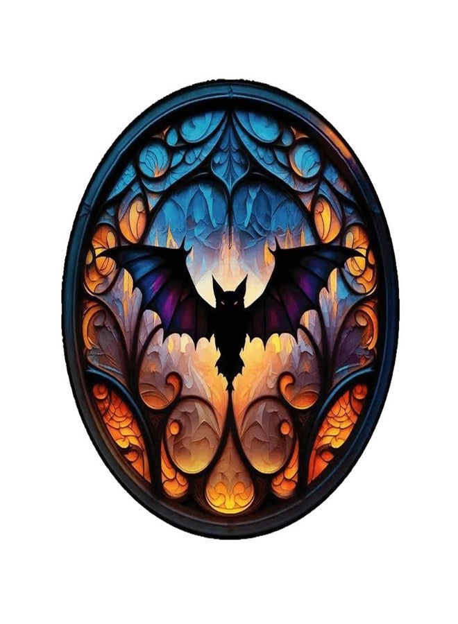 MIFYNN Gothic Bat Glass Pendant Necklace for Women Vintage Gothic Rope Chain Witch Bat Choker Dark Punk Style Necklace Victoria Emboss Necklaces Mystic Witch Jewelry Accessories (Bat) - Image 4