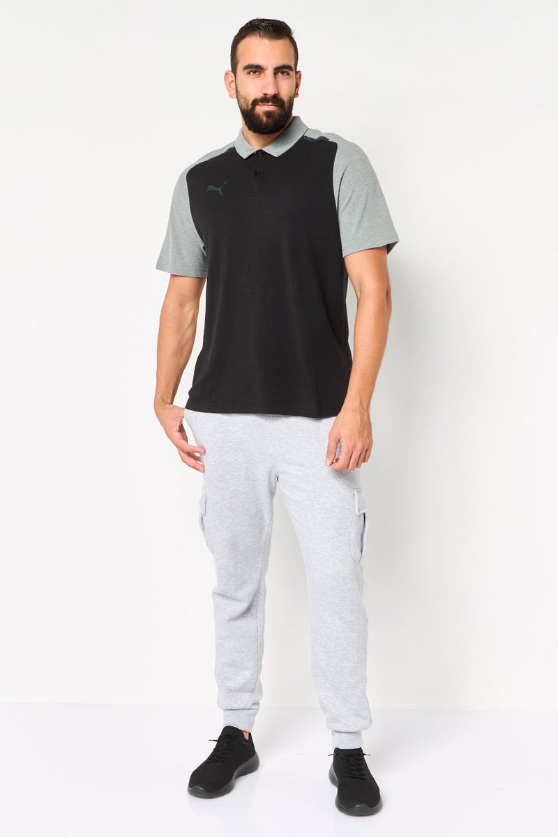 PUMA Men Sportswear Fit Short Sleeve Outdoor Polo Shirt, Black - Image 4