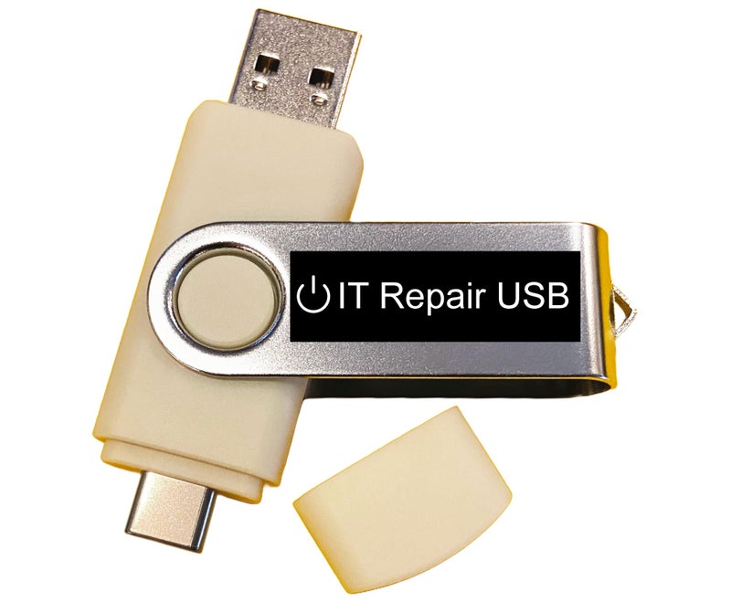 TECH STORE ON Computer IT Repair Bootable USB Flash Drive – Antivirus, Data Recovery & Password Reset Toolkit for Windows PCs – Fix Boot Issues, Restore, Clean & Maintain System Health - Image 1