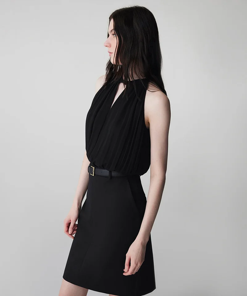 Ipekyol  Belted Combination Dress for Women | Best Price UAE