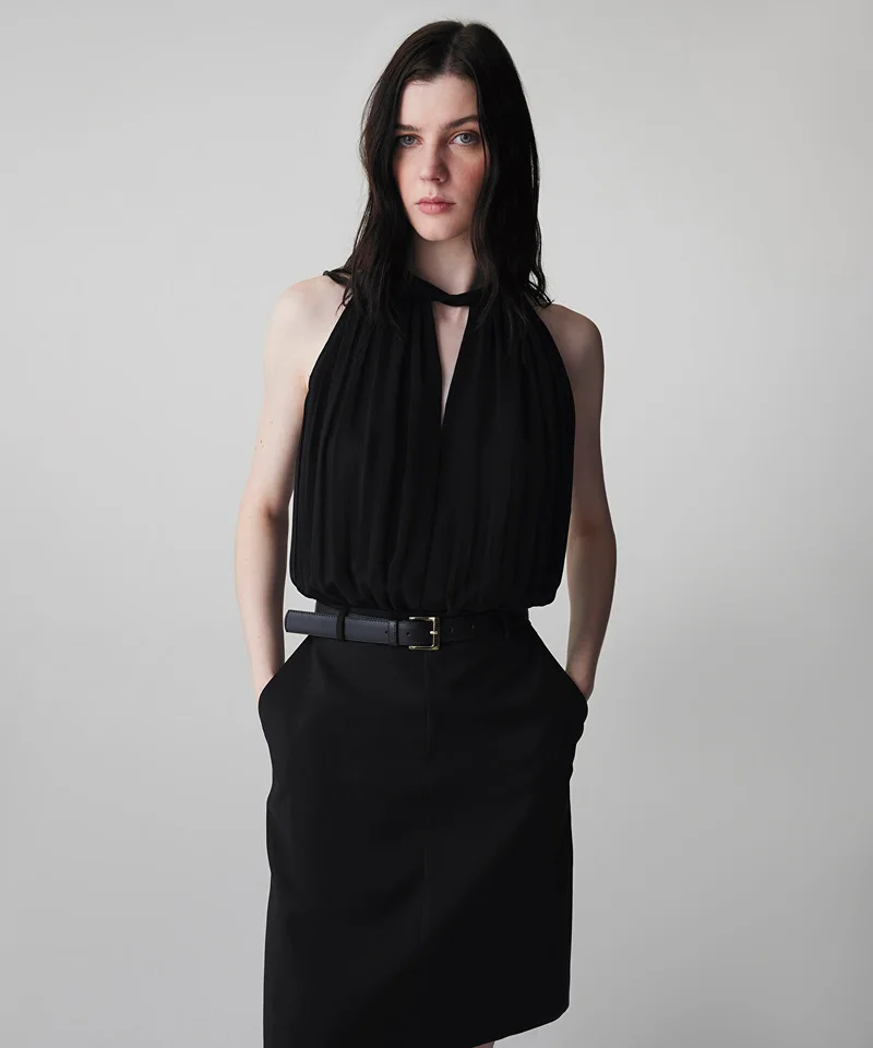 ابيكول Belted Combination Dress