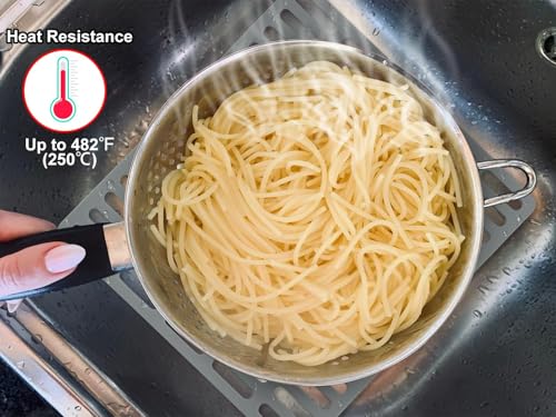 VELOVYO Sink Protector Mat, Kitchen Sink Protector, Silicone Mat, Dishwasher Safe, No Odor, Elevated Feet, 12.2” x 11.34” - Image 3