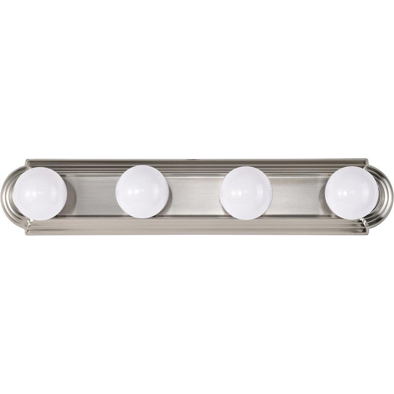 Nuvo Lighting 60/301 Transitional Four Light Vanity in Pwt, Nckl, B/S, Slvr. finish - Image 2