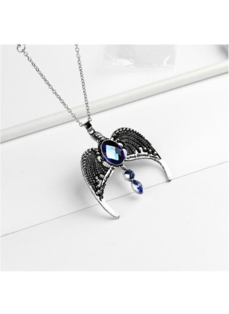 Ema - Harry Potter Lost Diadem Horcrux Ravenclaw Voldemort Metal Necklace - Image 1