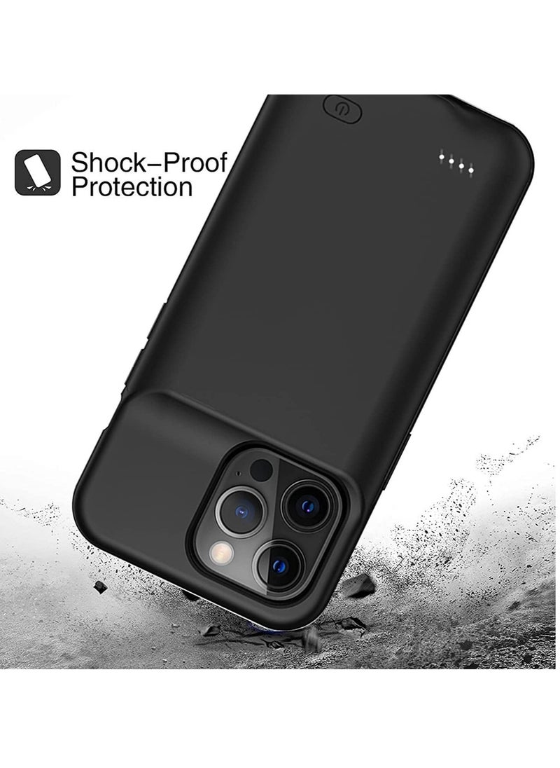 ELTRAZONE - Battery Case for iPhone 13 Pro Max, Portable Battery Pack, Rechargeable Smart Charger Case, External Battery Charging Case, Compatible with (iPhone 13Pro Max, 4500 Mah). - Image 1