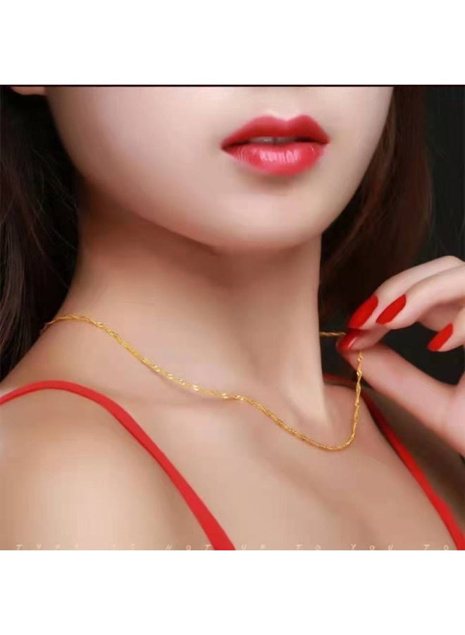 ممتاز قلسة ذهبية مطحونة مع قلادة عقيق أحمر - ألماسة أنيقة للمرأة،تصميم دائم،هدية مثالية - Image 4