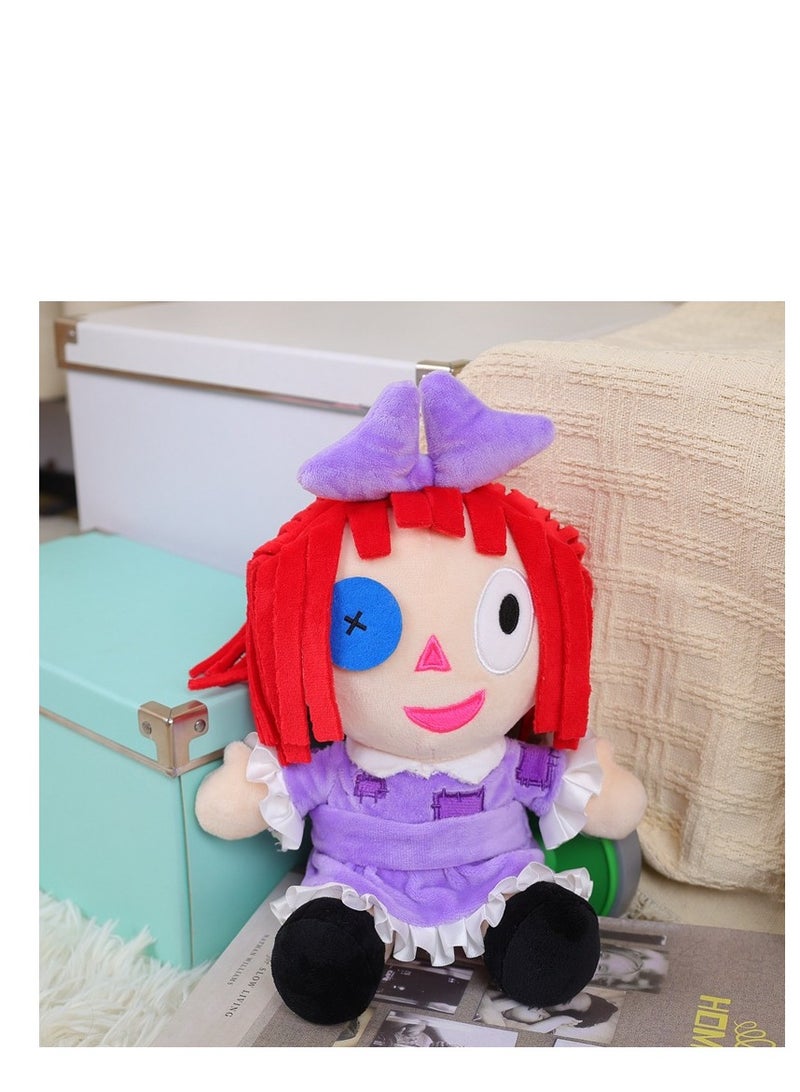 Y&D The  Amazing Digital Circus Plush Doll - Cute Cartoon  Stuffed Animal Plushie Doll Perfect  Collectible Toy for Kids and Fans Ideal Birthday Gift  25cm - Image 1