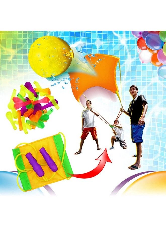 Ja-Ru Kaos Water Balloon Launcher, Water Balloon Slingshot, 30 Colorful Water Balloons & Rapid Water Injection Tool For Kids And Adults, (1 Pack) 200 Feet Range Water Bomb Sling Shot Set. 1811  - Image 4