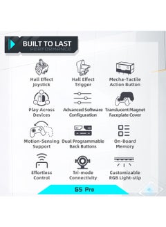MACHENIKE G5 Pro لوحة ألعاب لاسلكية للتبديل PC Android IOS قابل للتعديل RGB الإضاءة وحدة تحكم الألعاب  - Image 2