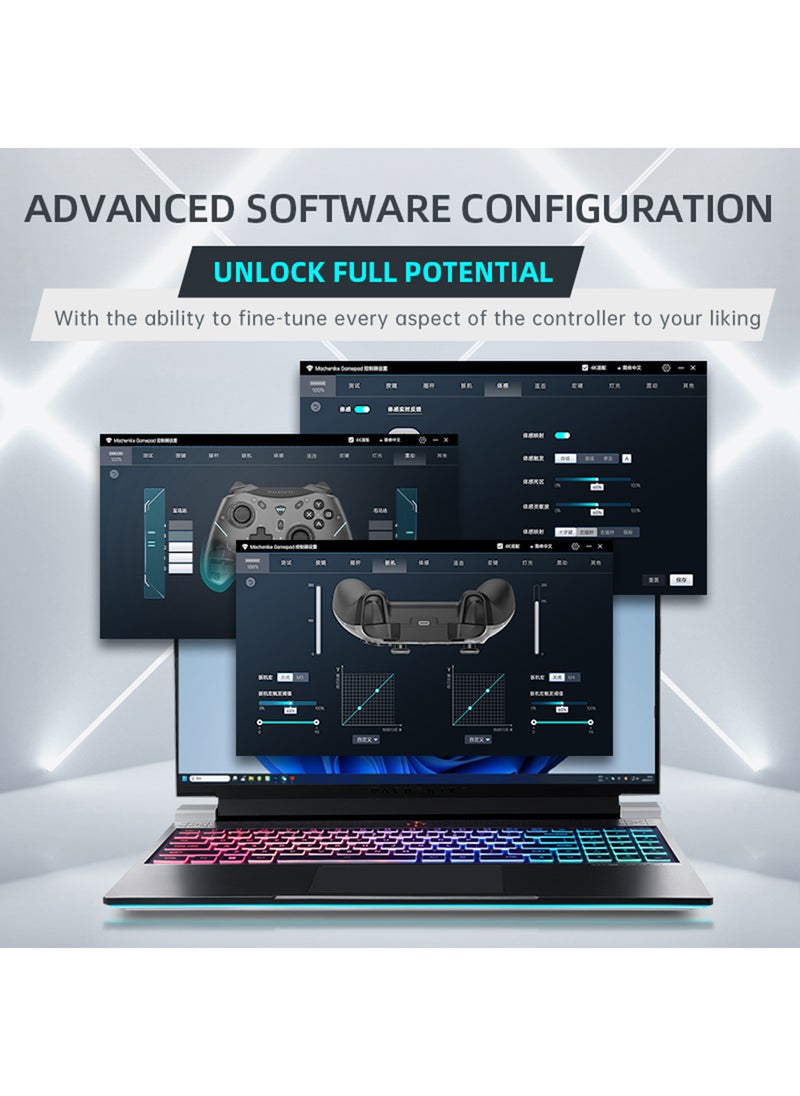 MACHENIKE - G5 Pro Wireless Gamepad For Switch PC Android IOS Adjustable RGB Lighting Gaming Controller - Image 1