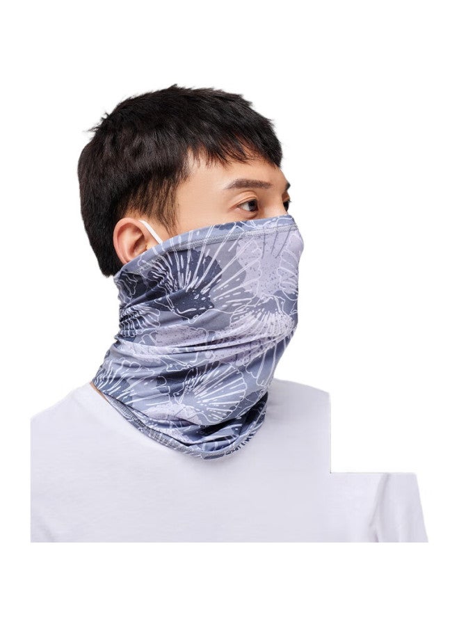 PELLIOT Sun Protection Face Mask For Men And Women, Ice Silk Headscarf, Outdoor Cycling Neck Gaiter, Multifunctional Sand-Proof Mask 16023203 Light Purple - Image 2