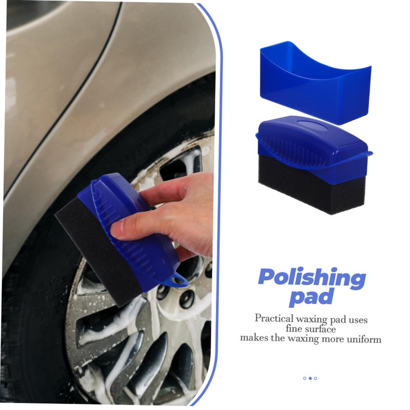 4 Pack Car Wax Applicator Pads Polishing Sponge For Detailing Tire Dressing Furniture Care - Image 5