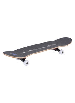 DPT Wooden slide board, Wooden skateboard, Black, Size78*20*10Cm  - Image 1