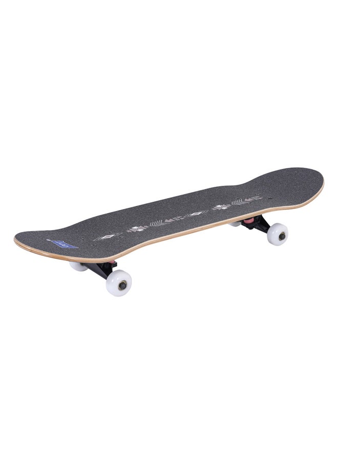 DPT Wooden slide board, Wooden skateboard, Black, Size78*20*10Cm  - Image 1