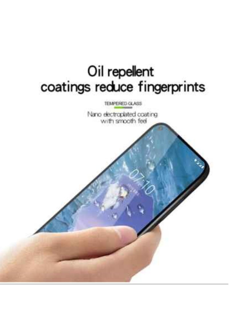 ELTRAZONE Curved Tempered Glass For Reno 6 Pro 5G Full Screen Cover Screen Protector Film For OPPOReno 6 Pro 5G - Image 4