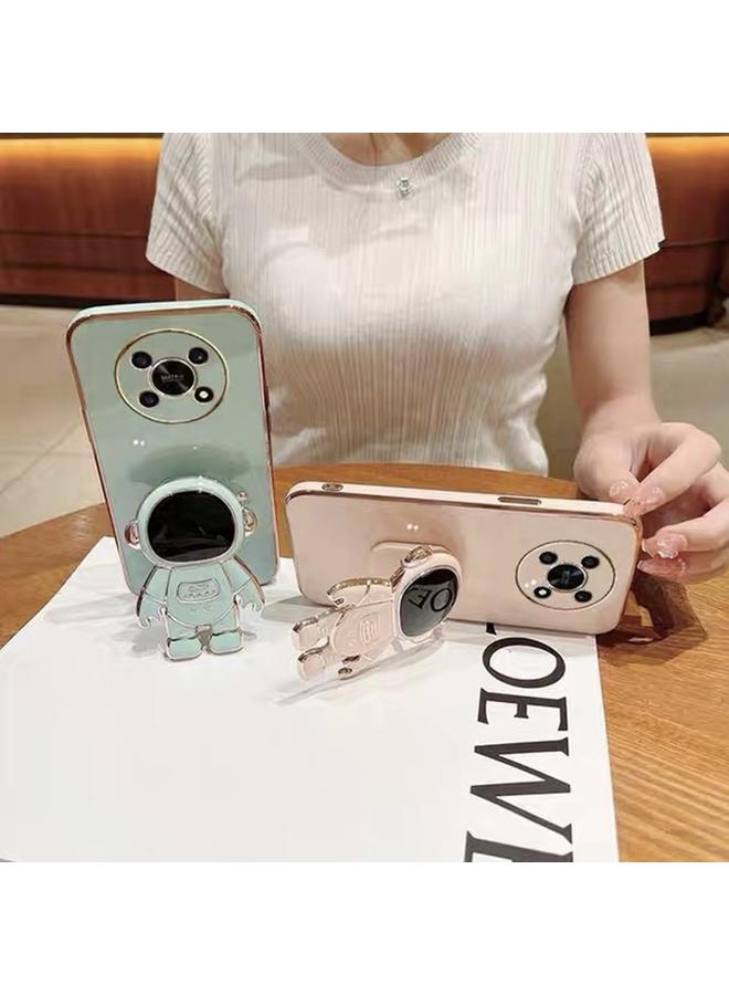 جرين تايجر جراب لهاتف Huawei Mate 40 / 40E جراب هاتف مطلي بالكهرباء على شكل رائد فضاء - Image 3