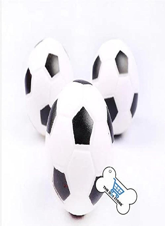 THE DDS STORE Squeaky Balls for Dogs Small, Fetch Balls for Dogs Rubber 3 Pack Bright Colors TPR Puppy Toys Dog Toy Balls Dog Squeaky Toys Spike Ball Dog Chew Toys for Small to Medium Breeds - Image 4