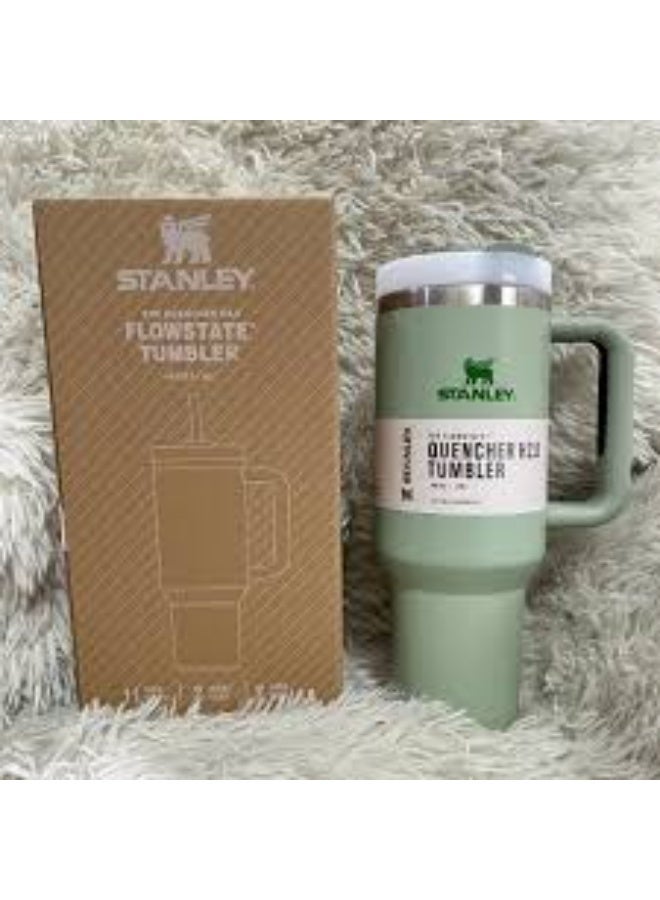 Stanley 1200ml Thermal Mug - Stylish design made of SUS 304 stainless steel with a tight lid and straw, keeps hot and cold - Image 1