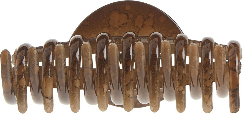 Goody Large Claw Clips Set - Assorted Brown Colors for Thick Hair - Image 4