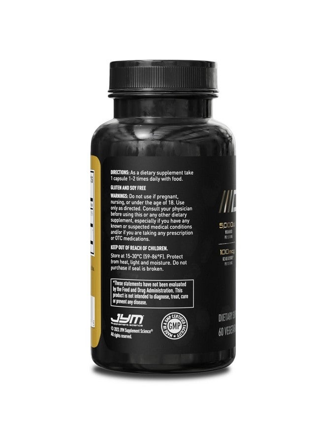 JYM Supplement Science JYM D3 + K2 with 5000iu D3 & 100mcg of Vitamin K2 as MK-7, Bone, Cardiovascular + Immune Health for Men & Women, Softgel - Image 5
