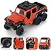 KIDAMI Diecast Toy Trucks 4 Pack Die Cast Metal Toy Cars Pull Back Cars Openable Doors OffRoad Vehicles Birthday Gift for Boys and Toddlers Original - Image 4