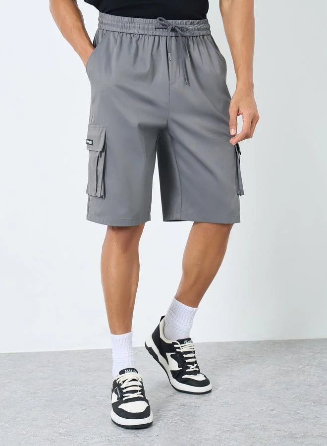 Styli Styli Men Relaxed Fit Cargo Shorts