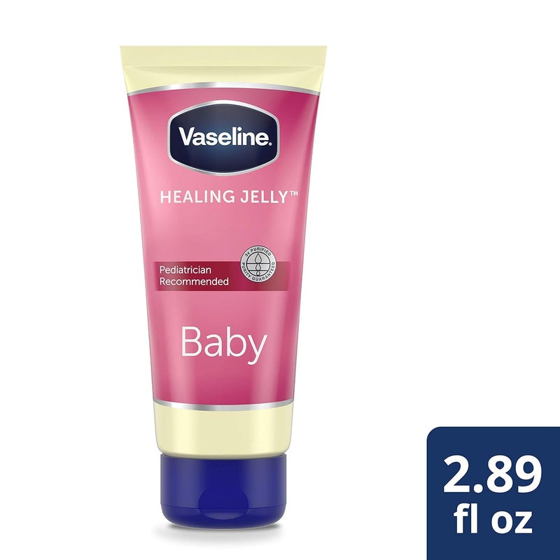 Vaseline فازلين هيلينغ جيلي هلام بترولي لعلاج طفح الحفاض مرطب للبشرة الحساسة للأطفال 289 أونصة - Image 2