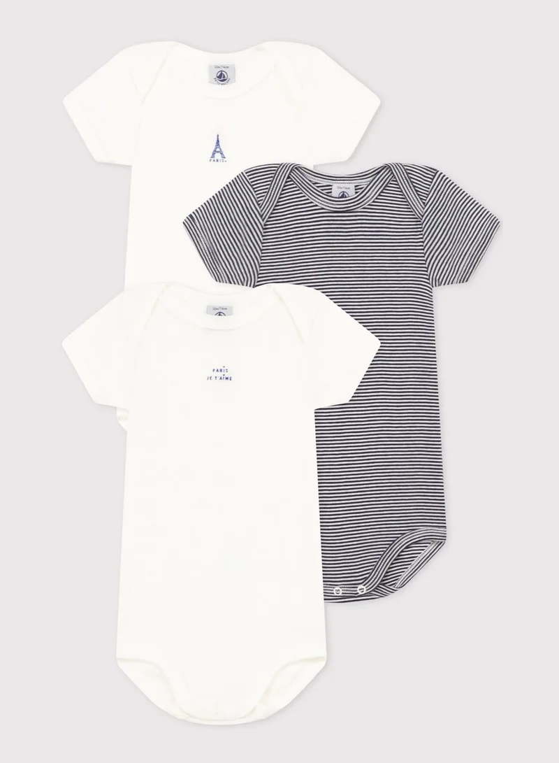بيتي باتو Infant 3 Pack Essential Bodysuit
